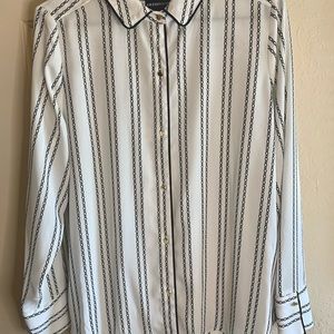 Women’s button-down blouse.